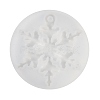 Christmas Snowflake DIY Silicone Pendant Molds DIY-A054-01D-2