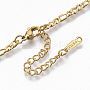 304 Stainless Steel Figaro Chain Bracelets Making STAS-S105-JN962-2-3