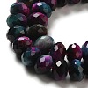 Natural Rainbow Tiger Eye Beads Strands G-NH0002-D01-04-4