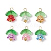 Glass Pendants PALLOY-JF03355-1