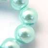 Baking Paint Pearlized Glass Pearl Round Beads Strands X-HY-Q003-10mm-45-3