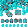 56Pcs 4 Styles Silicone Beads FIND-TA0010-75A-2