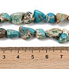 Dyed Natural Imperial Jasper Beads Strands G-A283-A01-01-5