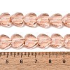 Transparent Glass Beads Strands GL-CBA7A17-03A-03-3