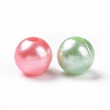 Imitation Pearl Acrylic Beads X-OACR-E013-29B-2