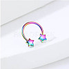 304 Stainless Steel Circular/Horseshoe Barbell Nose Rings FS-WG4F869-05-1