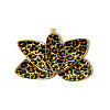 304 Stainless Steel Enamel Pendants STAS-OY005-17G-1