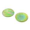 Spray Painted Natural Capiz Shell Pendants SSHEL-Z002-01A-2