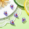 Opaque Resin Imitation Food Pendants CRES-YW0001-10B-2