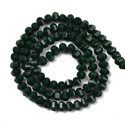 Opaque Glass Beads Strands GLAA-G125-01C-06-1