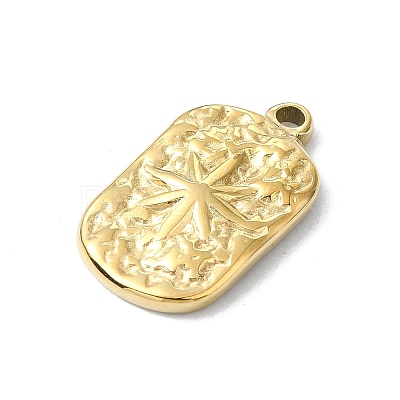 304 Stainless Steel Pendants STAS-L022-444G-1
