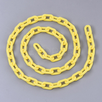 Opaque Acrylic Cable Chains X-SACR-N010-002K-1