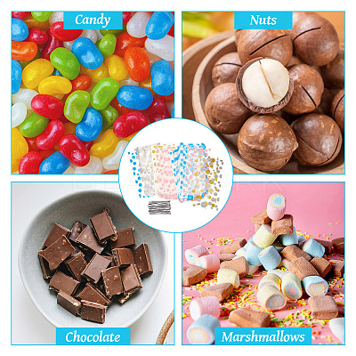 4 Styles OPP Cellophane Candy Storage Bags Sets ABAG-TAC0013-20B-01-1