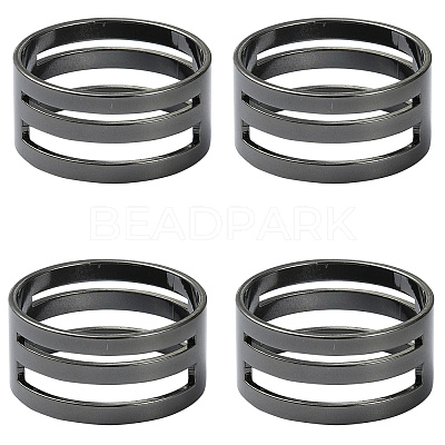 4Pcs Brass Rings RJEW-YW0001-06B-1