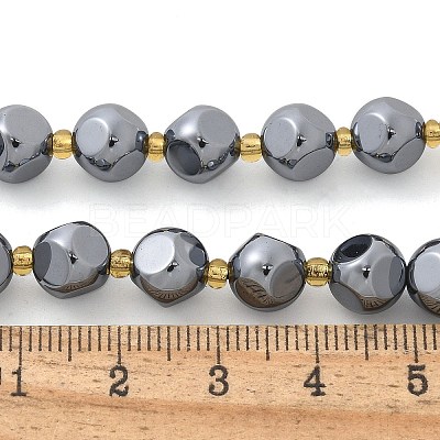 Terahertz Stone Round Beads Strands G-R002-01C-1