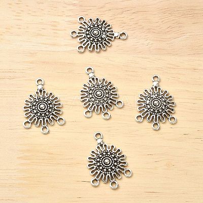 Tibetan Style Alloy Chandelier Components Links TIBE-YW0001-52-1