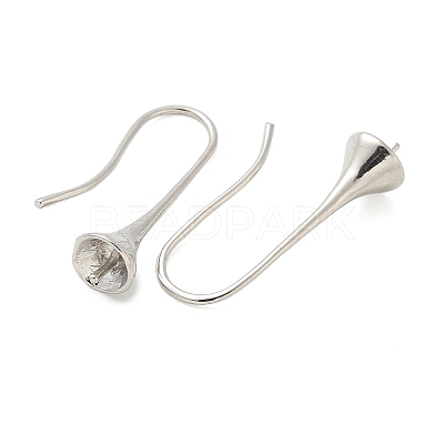 Brass Earring Hooks KK-I655-10P-1
