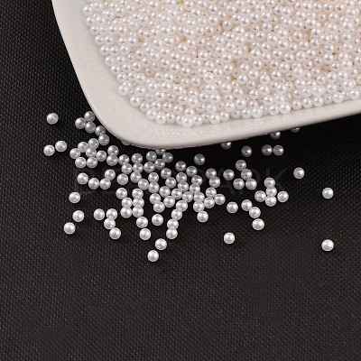 Imitation Pearl Acrylic Beads OACR-S011-2.5mm-Z9-1
