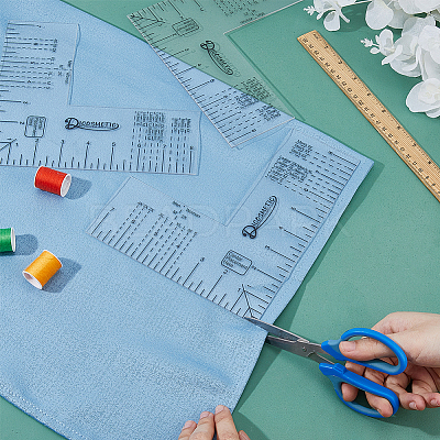 Acrylic Rulers DIY-WH0622-106-1