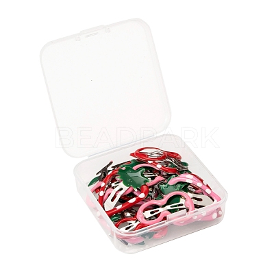 24Pcs 4 Style Iron Snap Hair Clips PHAR-LS0001-02-1