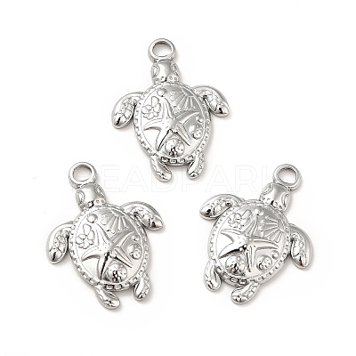 Non-Tarnish 201 Stainless Steel Pendants X-STAS-P312-09P-1