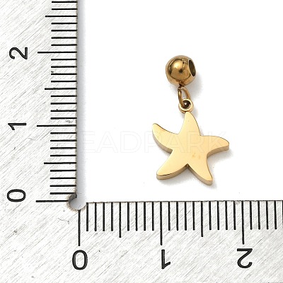 304 Stainless Steel Pendants STAS-K323-01E-G-1