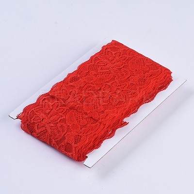 Elastic Lace Trim OCOR-WH0024-A13-1