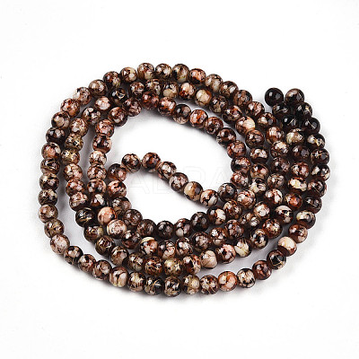 Baking Paint Glass Beads X1-DGLA-N003-6mm-B06-1