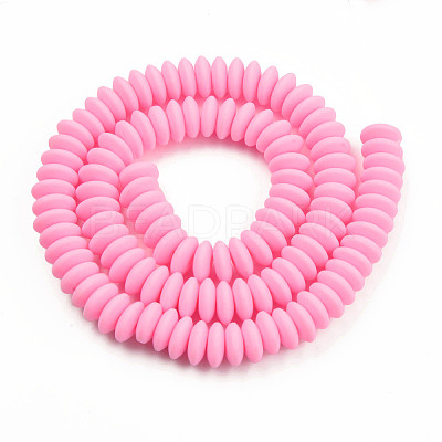 Handmade Polymer Clay Beads Strands X-CLAY-N008-064-A08-1