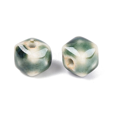 Vintage Handmade Porcelain Beads PORC-N013-18-06-1