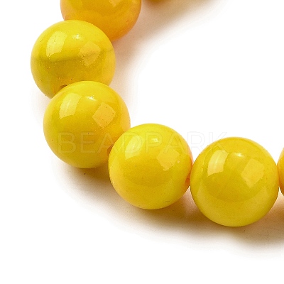 Natural Striped Stone Beads Strands G-D315-A01-04-6mm-1