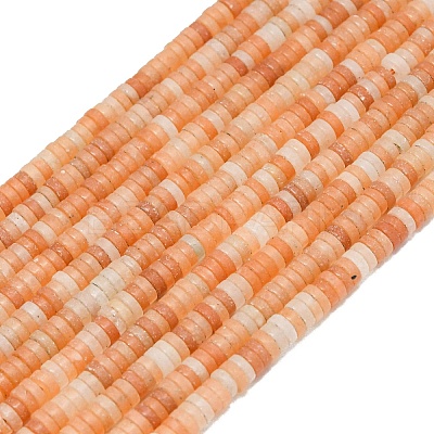 Natural Red Aventurine Beads Strands G-P575-B05-4x1mm-04-1