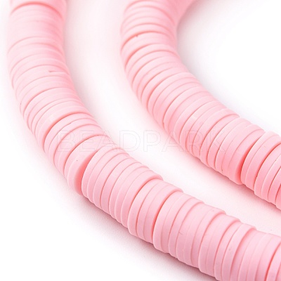 Handmade Polymer Clay Beads Strands CLAY-R089-8mm-Q092-1