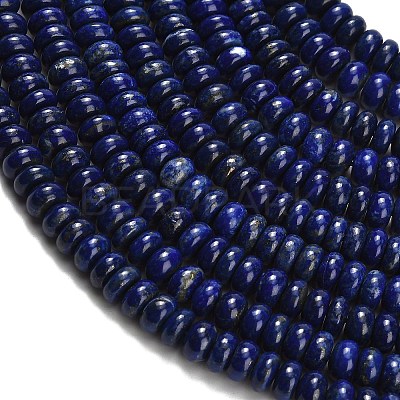 Natural Lapis Lazuli Beads Strands G-H329-B02-5x8mm-1