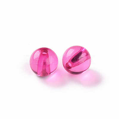 Transparent Acrylic Beads MACR-S370-A10mm-706-1