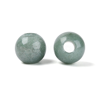 Natural Green Aventurine European Beads G-Q602-09B-05-1