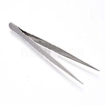 Tarnish Resistant Stainless Steel Beading Tweezers TOOL-R017-1
