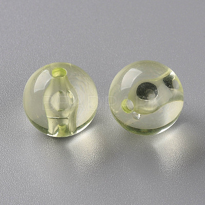 Transparent Acrylic Beads MACR-S370-A16mm-728-1