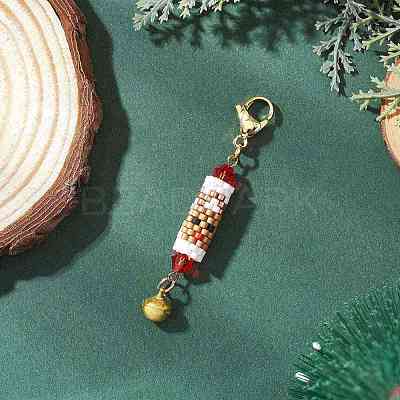 Glass Pendant Decorations HJEW-MZ00359-02-1