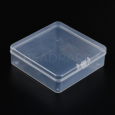 Plastic Bead Containers with Hinged Lid CON-Z007-06B-1