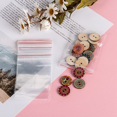 Plastic Resealable Packaging Bags OPP-Q002-6x9cm-1
