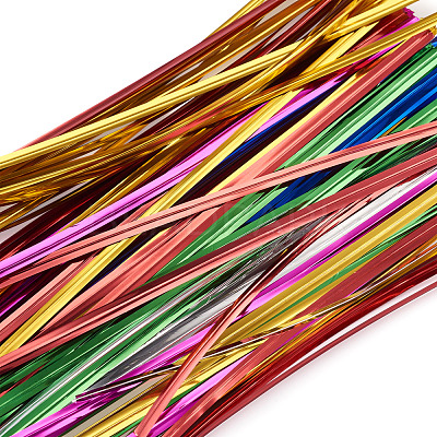 Plastic Wire Twist Ties AJEW-TA0017-17B-1