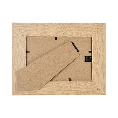 Rectangle Wood Photo Frames AJEW-XCP0003-06A-1