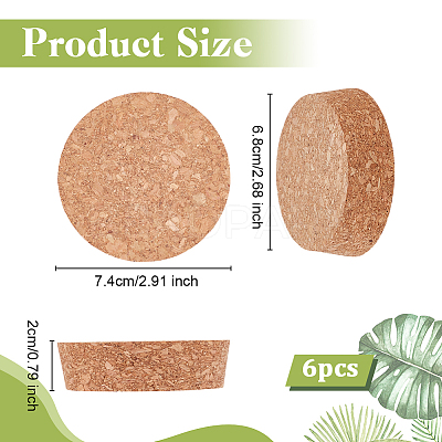 Cork Bottle Stoppers AJEW-WH0248-753A-1