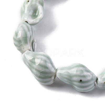 Ocean Series Handmade Porcelain Beads PORC-R002-04A-1