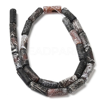 Natural Weathered Agate Beads Strands G-Q169-A04-02-1