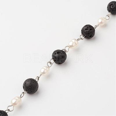 Handmade Chains for Necklaces Bracelets Making AJEW-JB00261-1