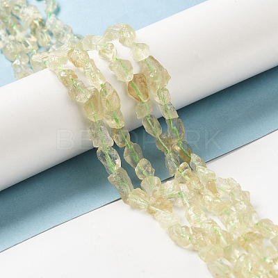 Raw Rough Natural Topaz Crystal Beads Strands G-I283-G05-02-1