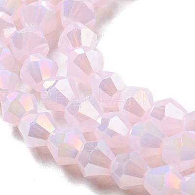 Imitation Jade Electroplate Glass Beads Strands LS-EGLA-A039-J2mm-B02-1
