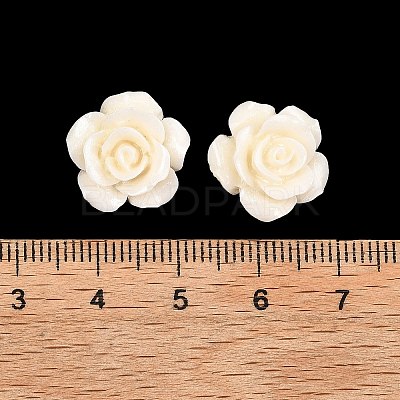 Dyed Synthetic Coral Carved Beads CORA-C004-01B-1